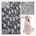 customize-made designs Printed Chiffon for Lady Dress